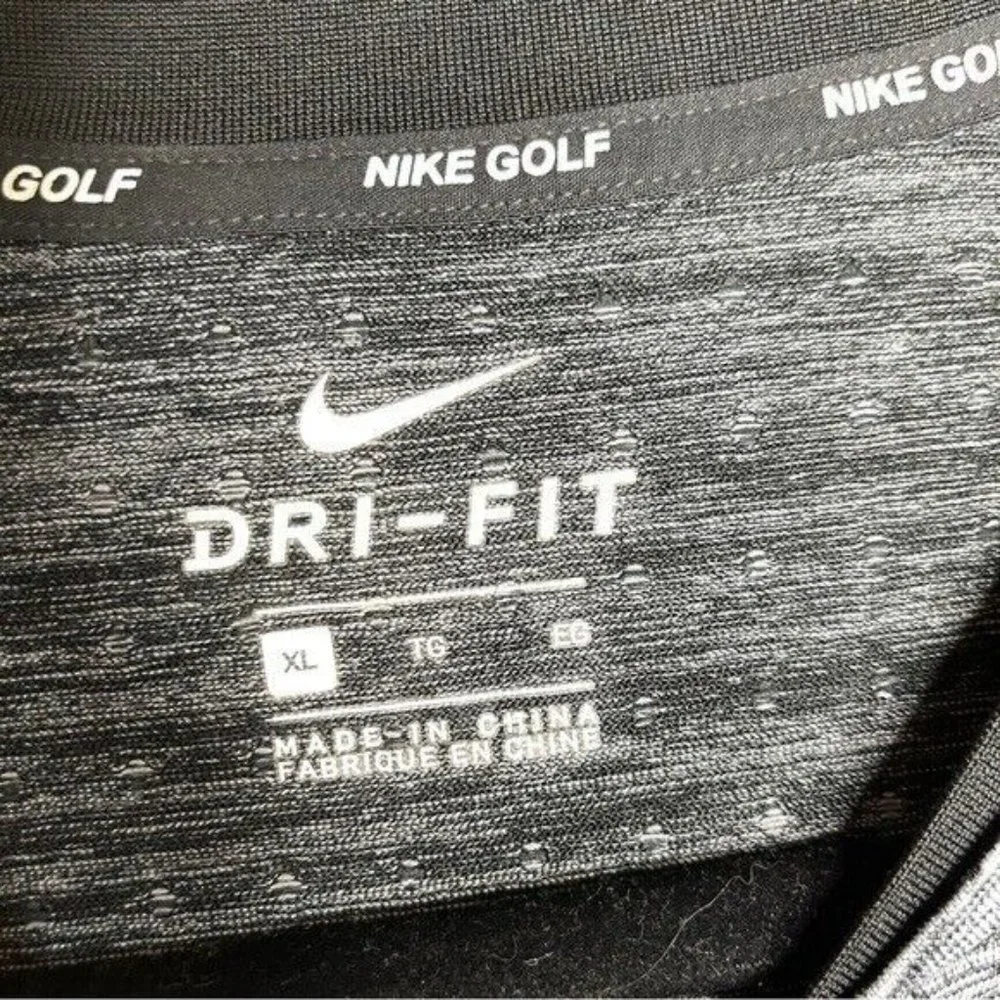 Nike Golf Dry Knit Half Zip Long Sleeve Shirt 892221-012 Men’s Size XL - Picture 8 of 10